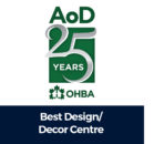 OHBA 2016 Best Design/Decor Centre